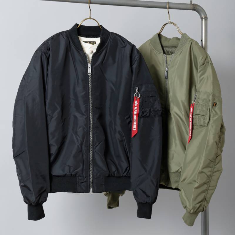 Alpha Industries（アルファインダストリーズ）MA-1 オックスフォード フライトジャケット