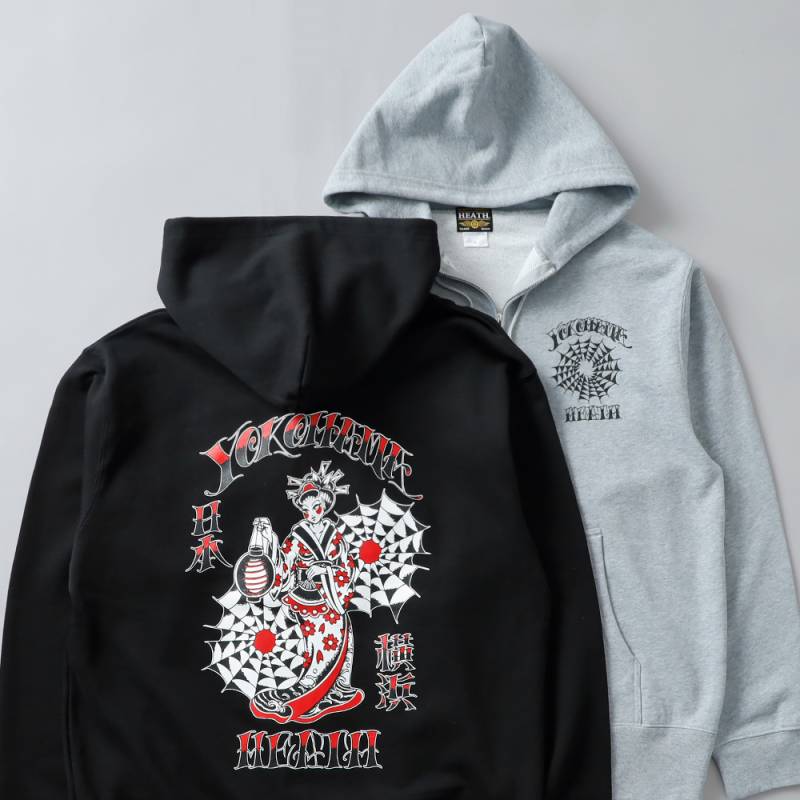 HEATH（ヒース）THE PARLOUR × HEATH オリジナル ジップパーカー 