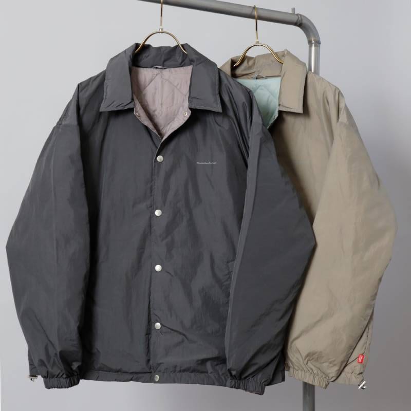 TAION（タイオン）ManhattanPortage × TAION コラボレーション リバーシブル コーチダウンジャケット