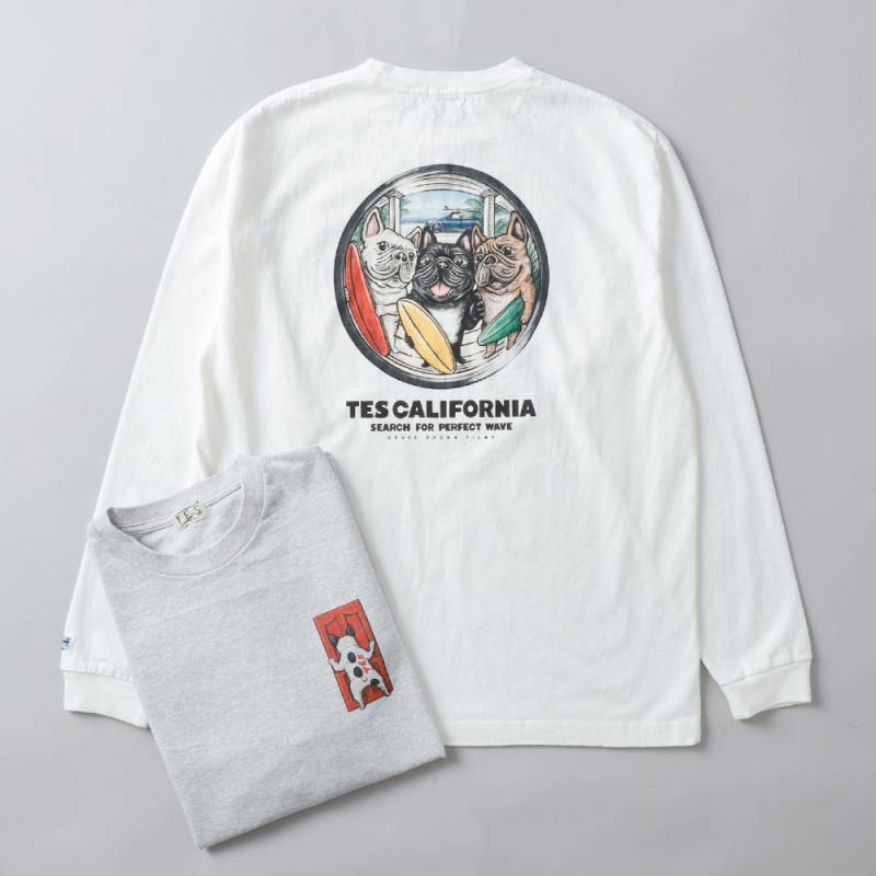 TES（テス）4BUHI BOARD BROTHERS  ロンT