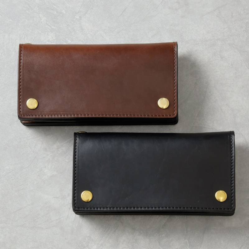 HEATH (ヒース) クロムエクセルレザー トラッカーウォレット｜アメカジ