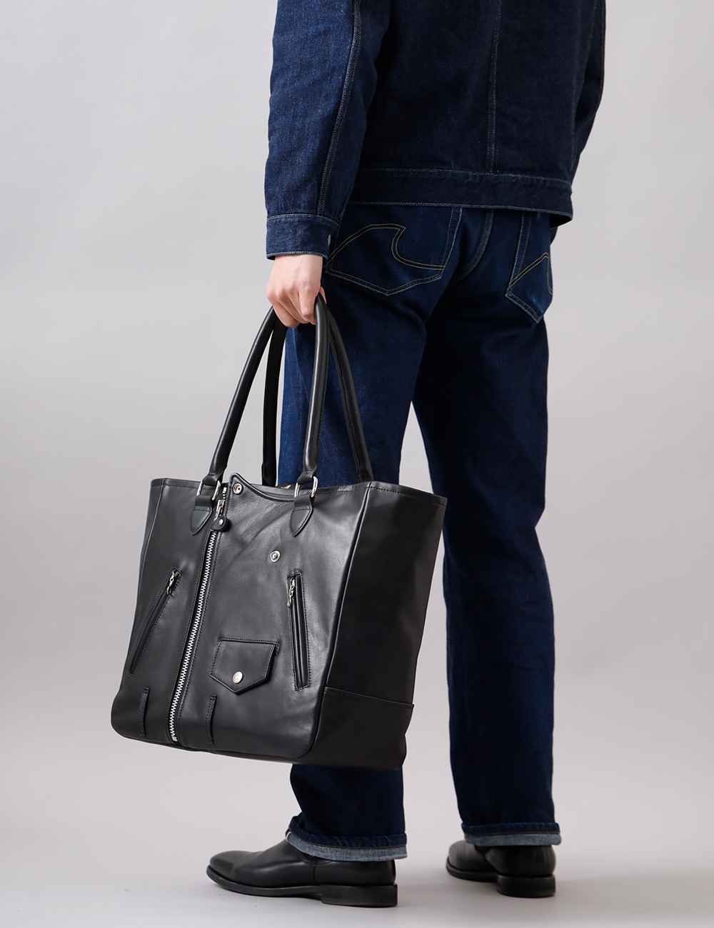 Schott (ショット) レザー ライダース トートバッグ｜アメカジ