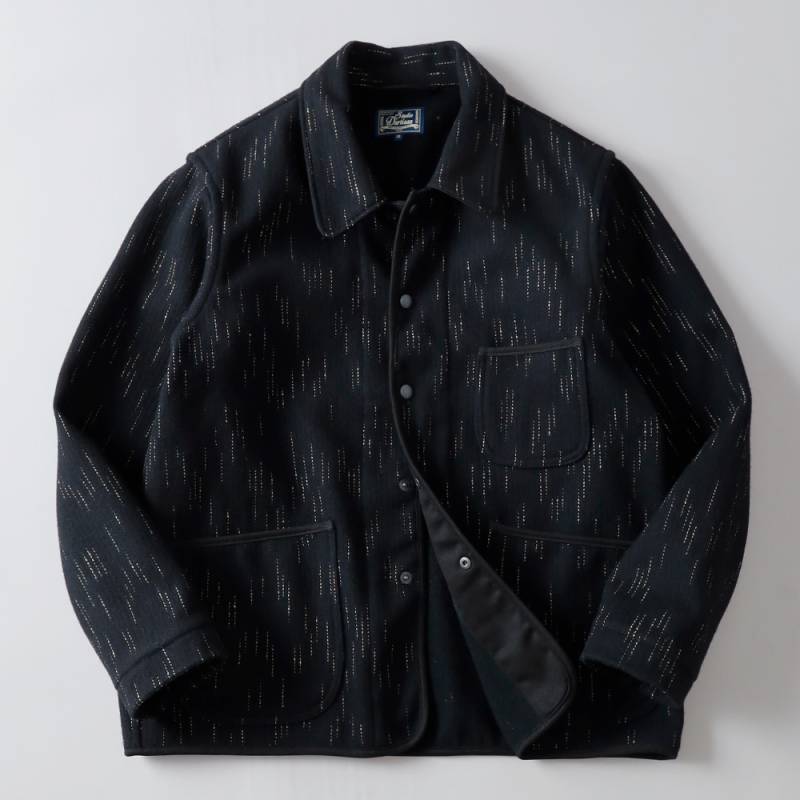 STUDIO D’ARTISAN（ステュディオ・ダ・ルチザン）絣染ビーチクロスジャケット 4616