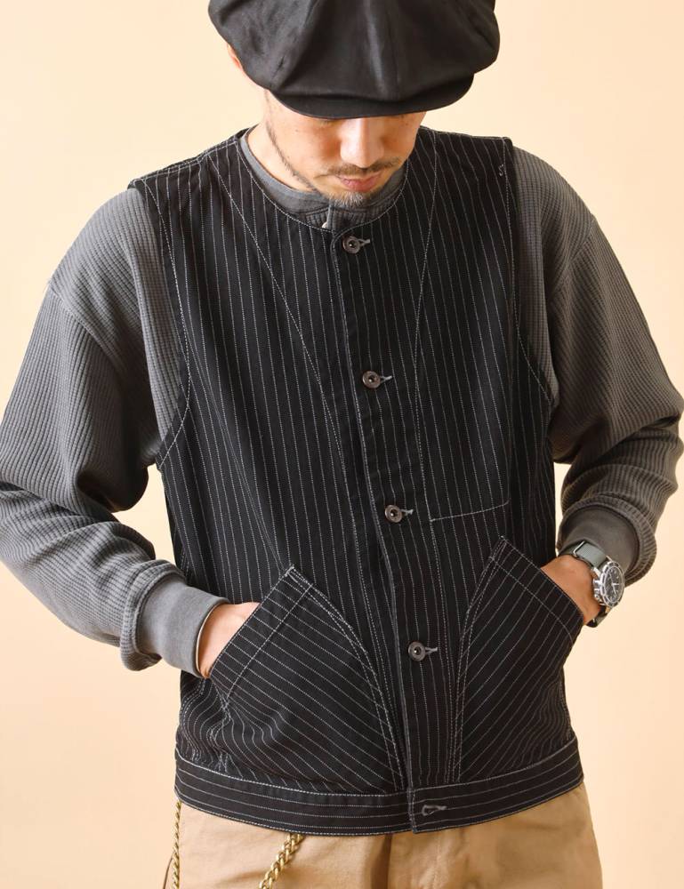Schott ｜OLD HICKORY DENIM VEST | 大人のアメカジ｜HEATH公式