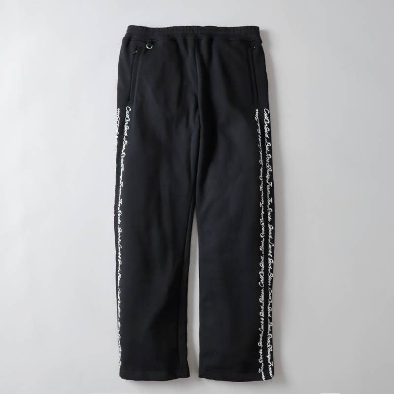 THE CRIMIE（クライミー）レザーパッチ スウェットパンツ