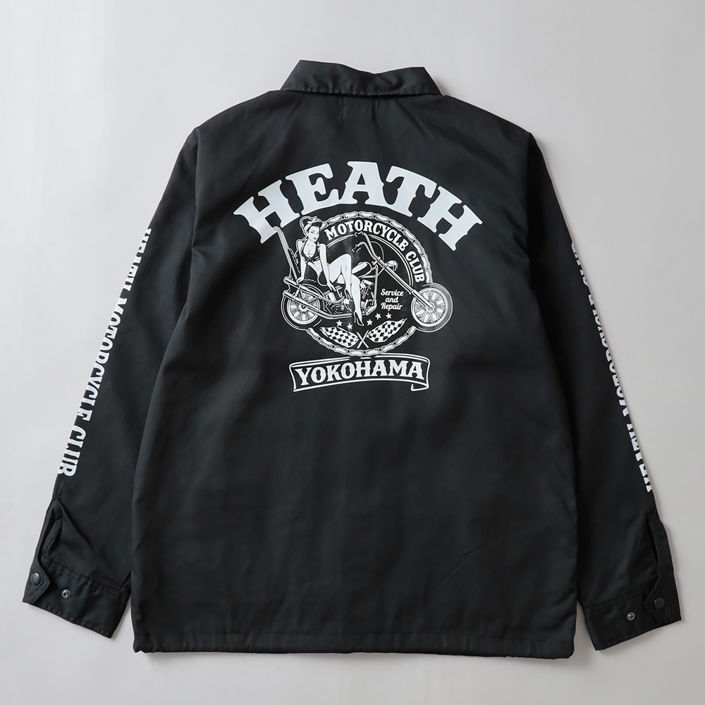 HEATH（ヒース）オリジナルコーチジャケット “BIKER GIRL”