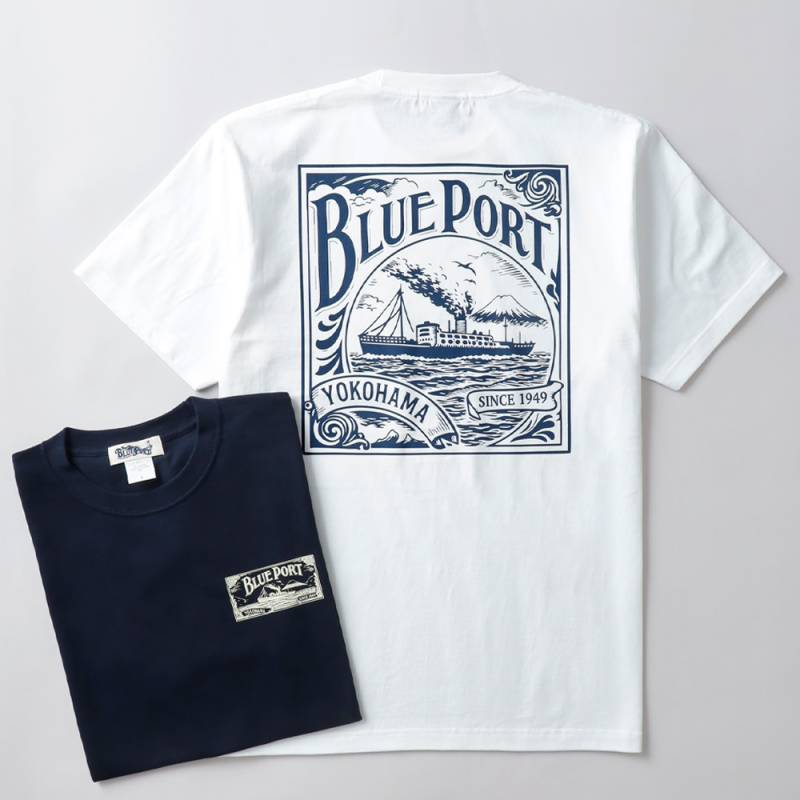 BLUE PORT（ブルーポート） オリジナルアートワーク ヘビーウエイトTシャツ 