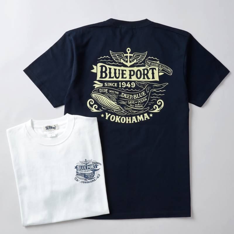 BLUE PORT（ブルーポート） オリジナルアートワーク ヘビーウエイトTシャツ 