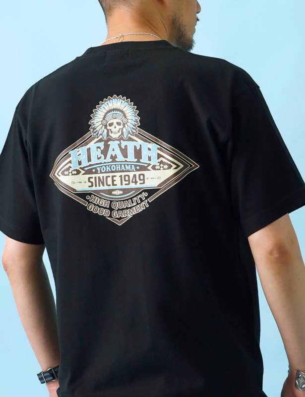 対象アイテム2点お買い上げで10%・3点お買い上げで20%OFF！ HEATH｜オリジナルアートワークTシャツ 