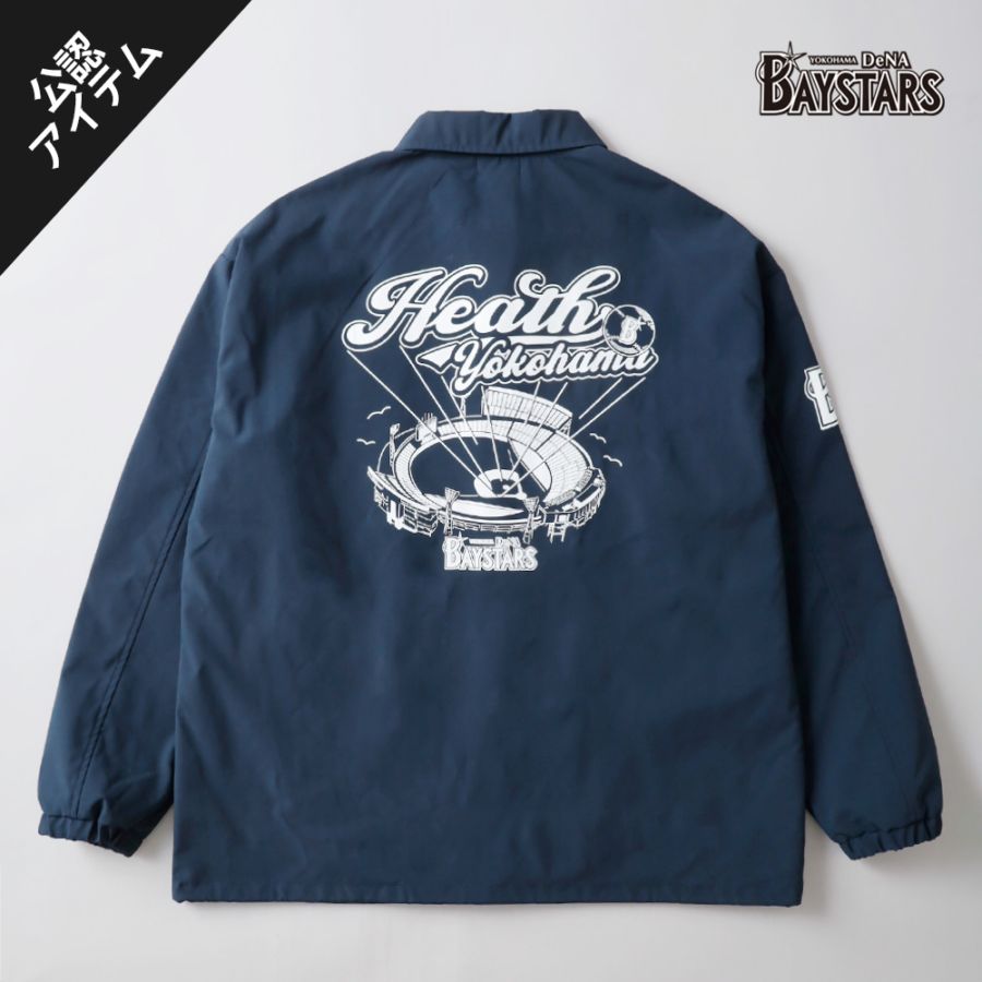 HEATH（ヒース）横浜DeNAベイスターズ公認ライセンス コーチジャケット 