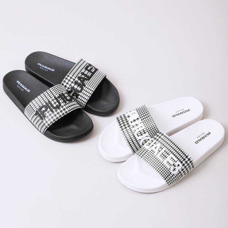 1PIU1UGUALE3 RELAX（ウノピゥウノウグァーレトレ リラックス）グレンチェックシャワーサンダル