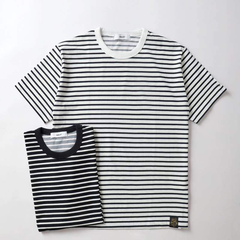 FIDELITY（フィデリティ）別注 クールタッチ ボーダーTシャツ