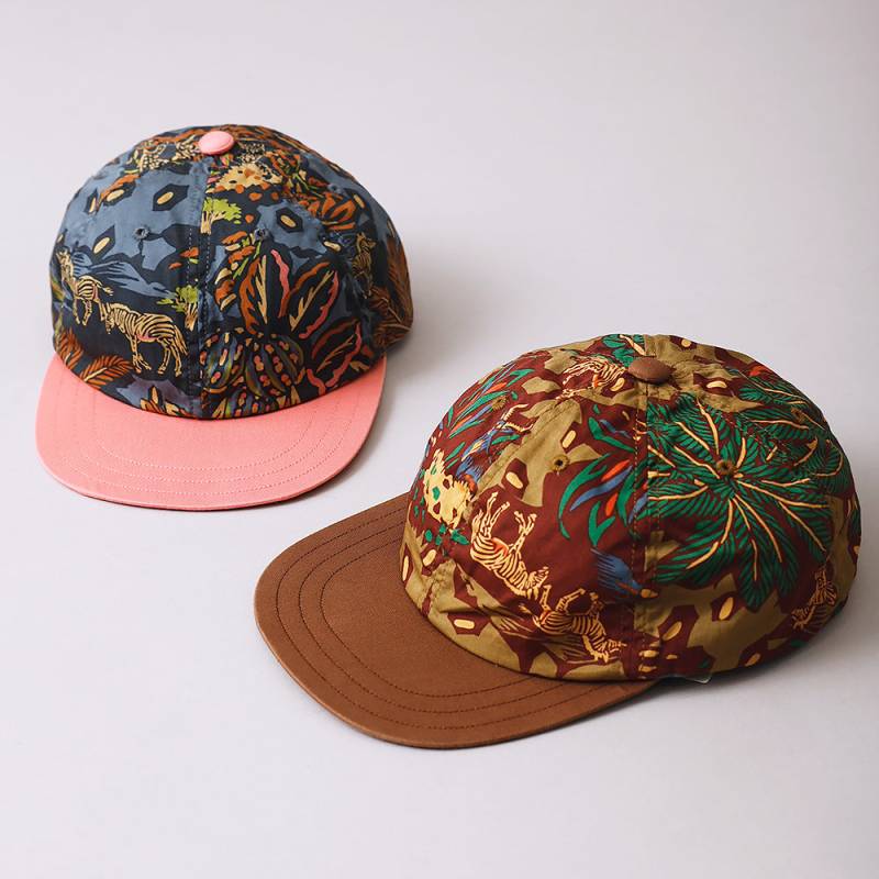 DECHO（デコー）ANIMAL PATTERN BALL CAP BUCKLE 6パネルキャップ