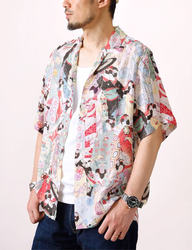 対象アイテム2点お買い上げで10%・3点お買い上げで20%OFF！ NIPOALOHA｜SILK ALOHA “MAIKO”