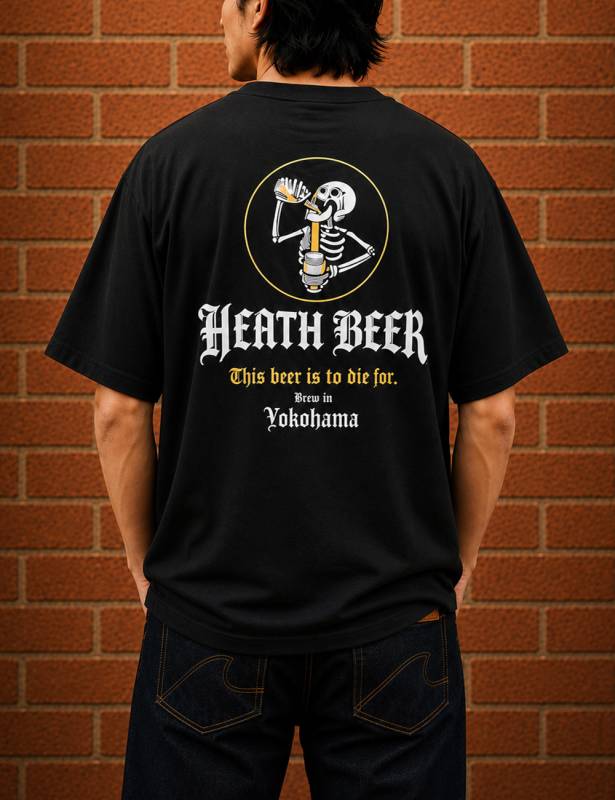 HEATH（ヒース） オリジナルアートワーク ヘビーウエイトTシャツ 