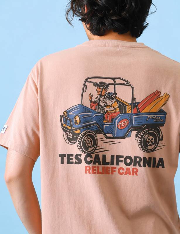 TES｜RELIEF CAR T-SHIRT | 大人のアメカジ｜HEATH公式オンラインショップ