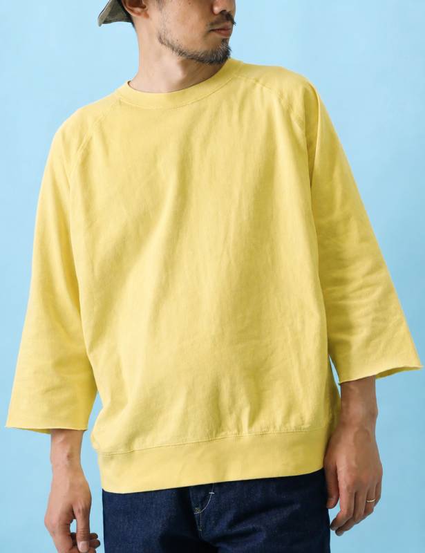 HEATH×SCREEN STARS｜3/4 RAGLAN SLEEVE TEE ”Plain”