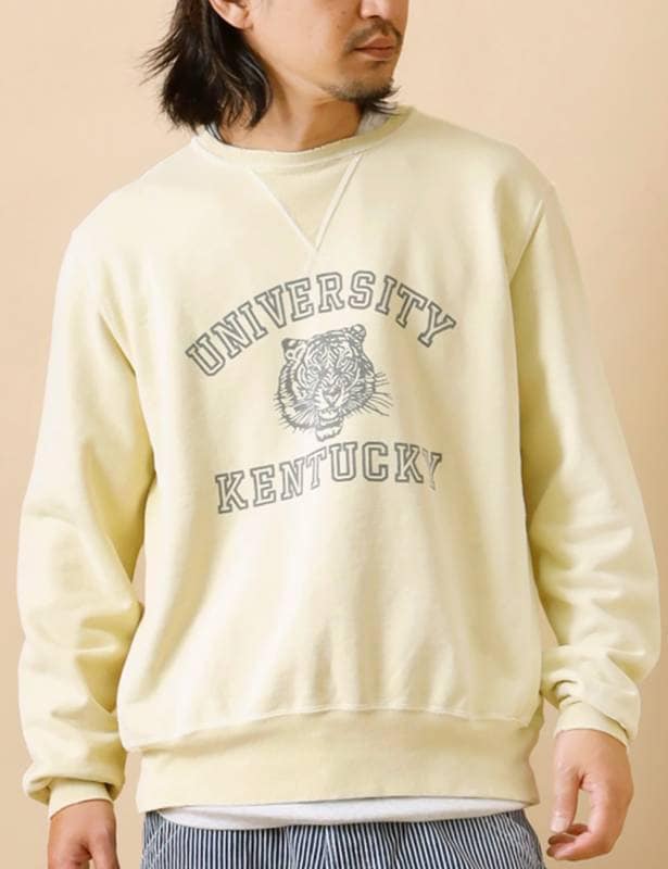 REMI RELIEF｜SP加工裏毛 Crew neck 