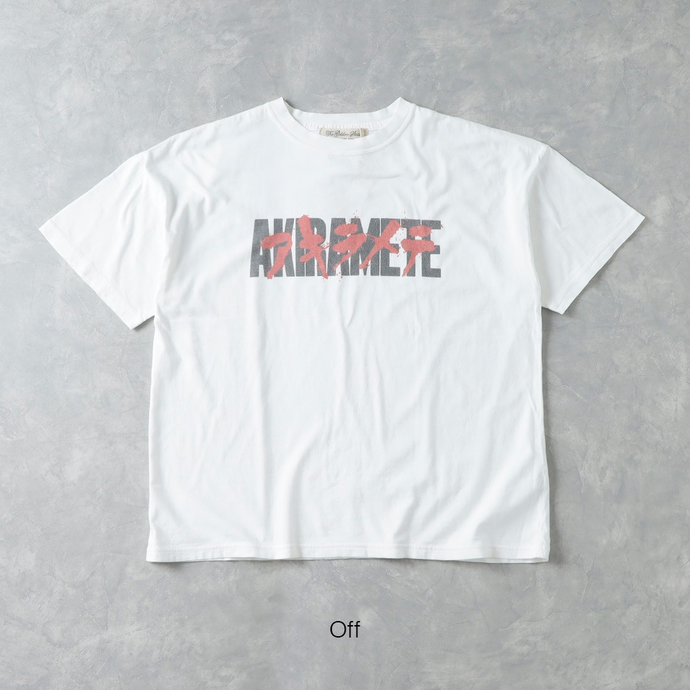 【REMI RELIEF】RN29373180 BIG SIZE TEE<br>天竺BIGサイズTシャツ