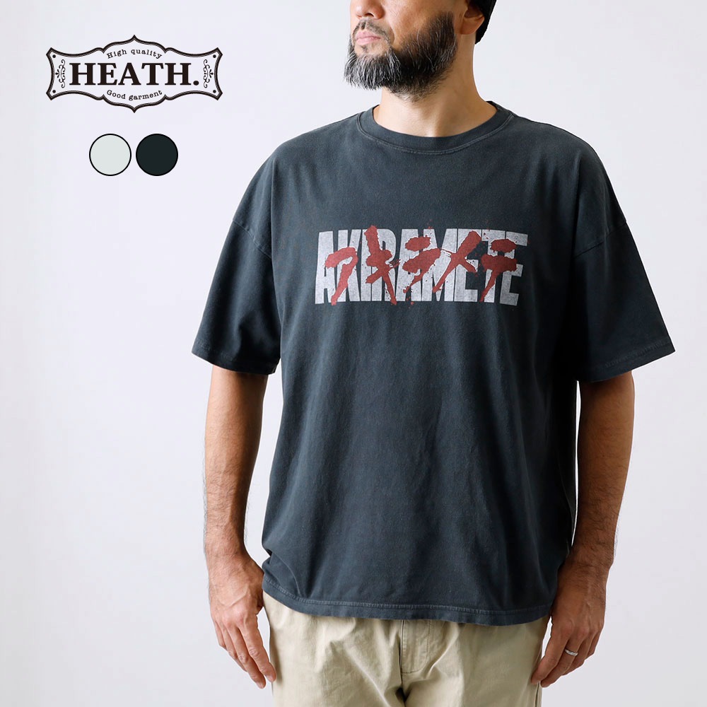 【REMI RELIEF】RN29373180 BIG SIZE TEE<br>天竺BIGサイズTシャツ