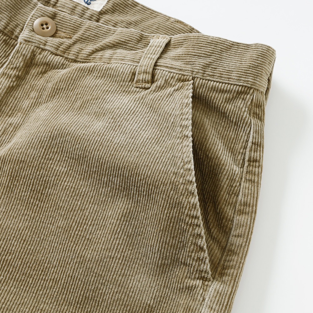  【BLUE PORT】SUMMER CORDUROY SHORTSサマーコーデュロイ ショートパンツ