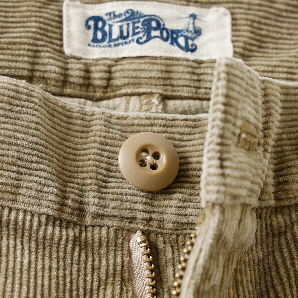  【BLUE PORT】SUMMER CORDUROY SHORTSサマーコーデュロイ ショートパンツ