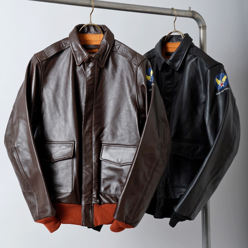 10%OFF！ファミリーSALE！>◇HOUSTON（ヒューストン）A-2 ホースハイド