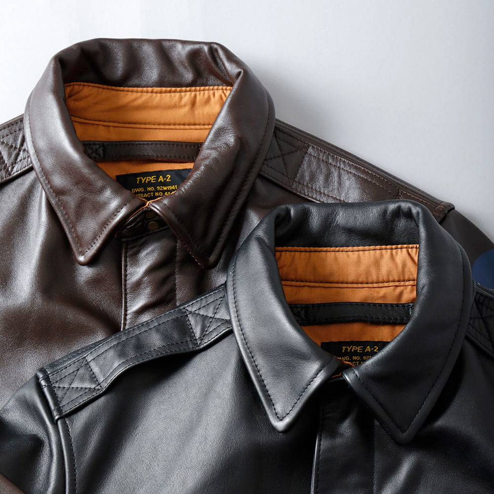 HOUSTON（ヒューストン）A-2 ホースハイド フライトジャケット