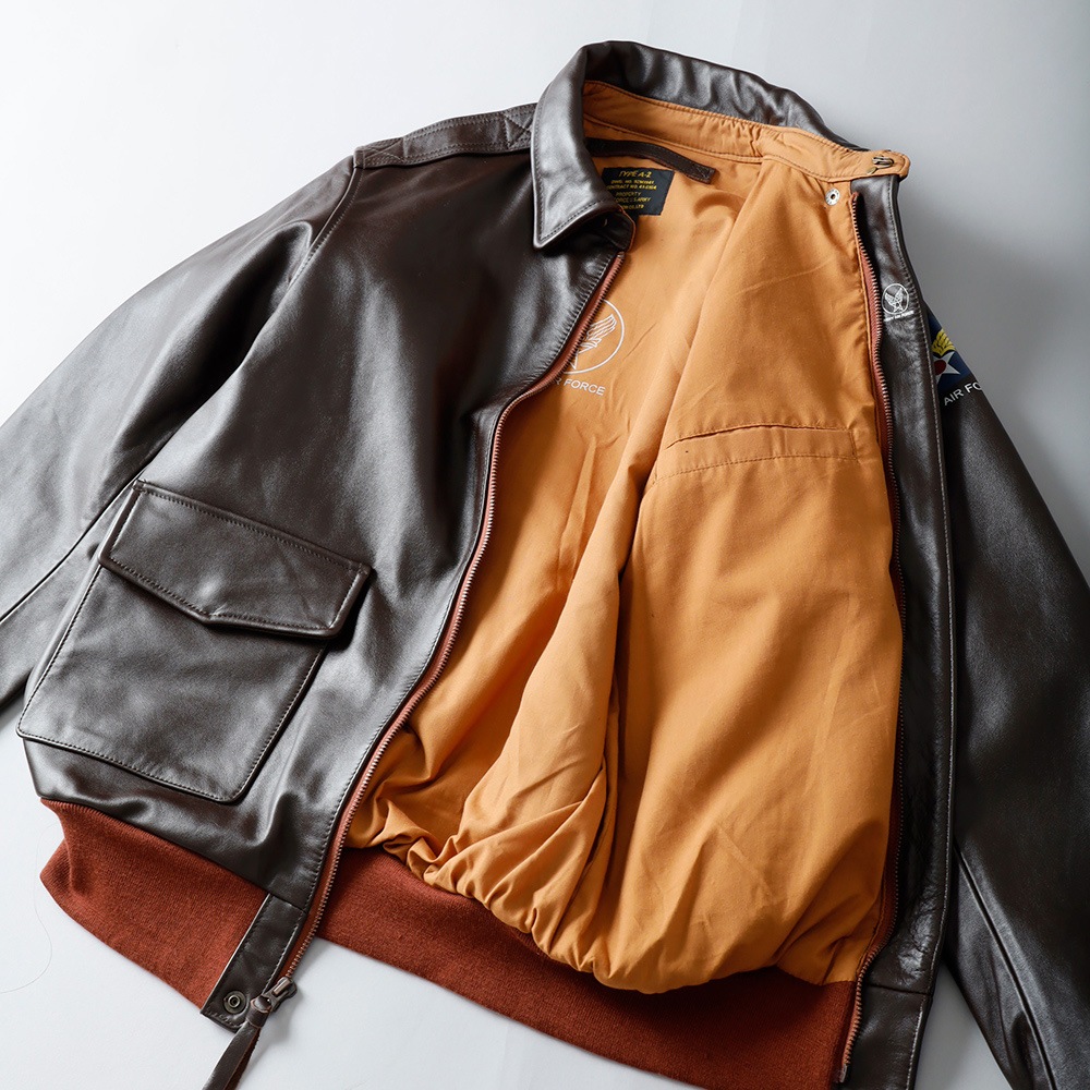 HOUSTON（ヒューストン）A-2 ホースハイド フライトジャケット