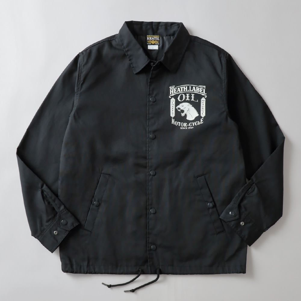 HEATH（ヒース）オリジナルコーチジャケット “HEATH.LABEL OIL”