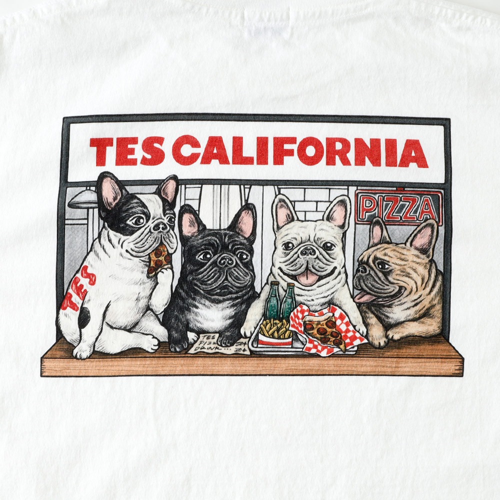 【TES】CALIFORNIA PIZZA DINER ロンT