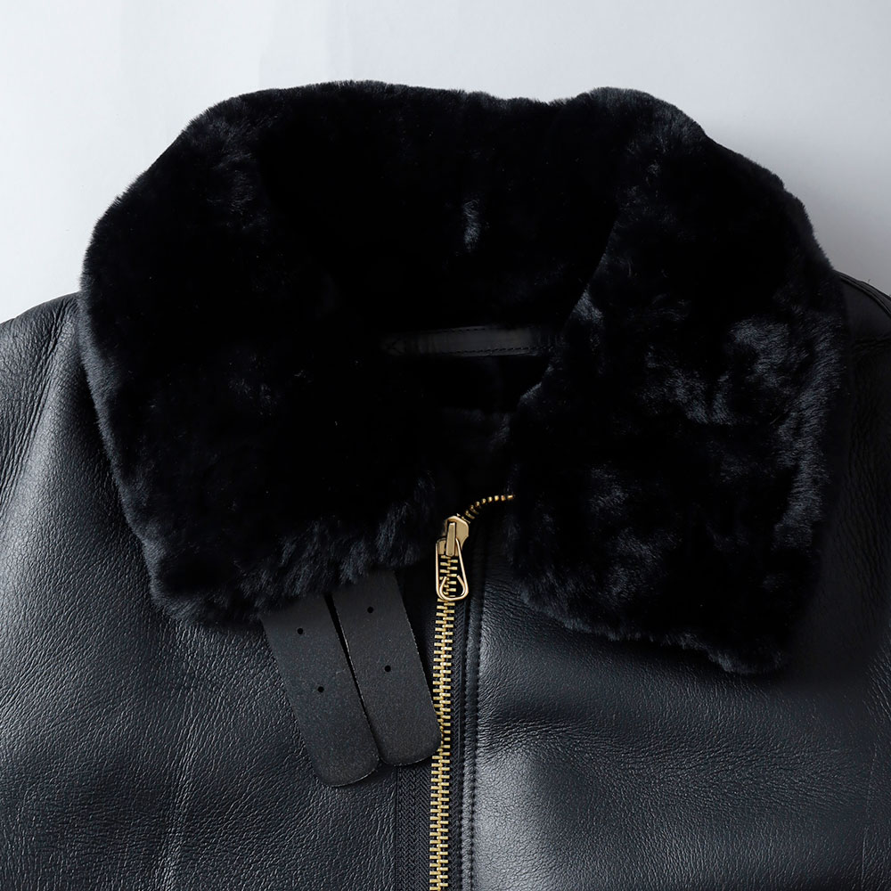 <10%OFF！ファミリーSALE！>◆HOUSTON（ヒューストン）ムートン B-3 フライトジャケット