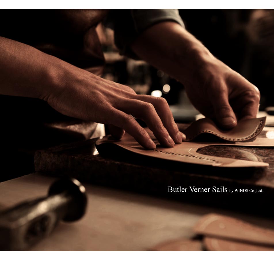 【Butler Verner Sails】ALL LEATHER MINI BAG