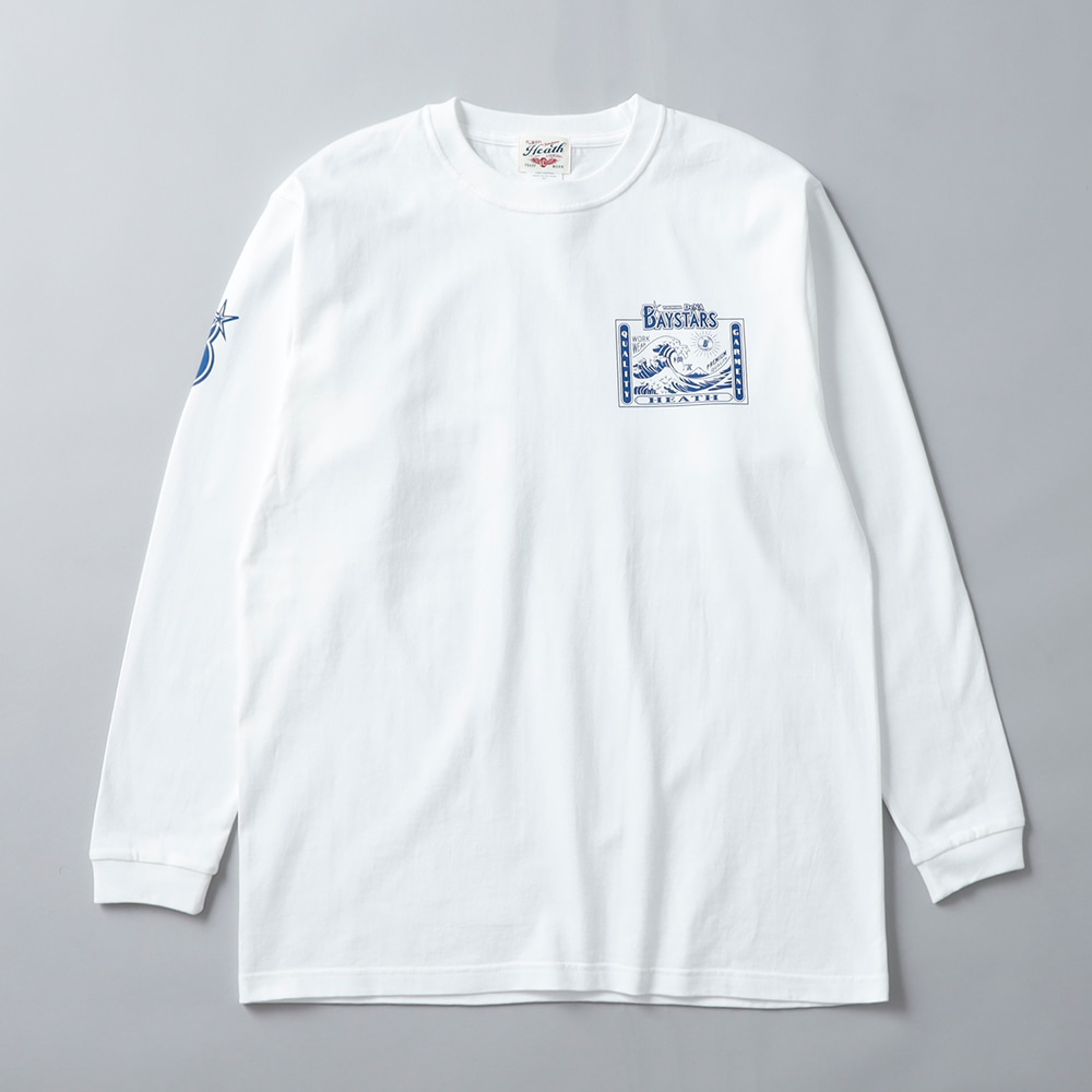 <10%OFF！ファミリーSALE！>◆HEATH（ヒース）横浜DeNAベイスターズ公認ライセンス オリジナルヘビーウェイトロンT 