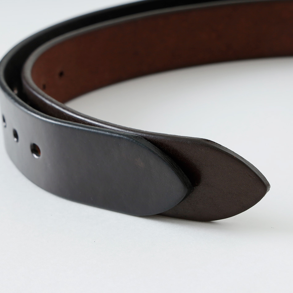 小物 Square plate Belt BARNS OUTFITTERS】SQUARE BUCKLE TOCHIGI LEATHER BELT