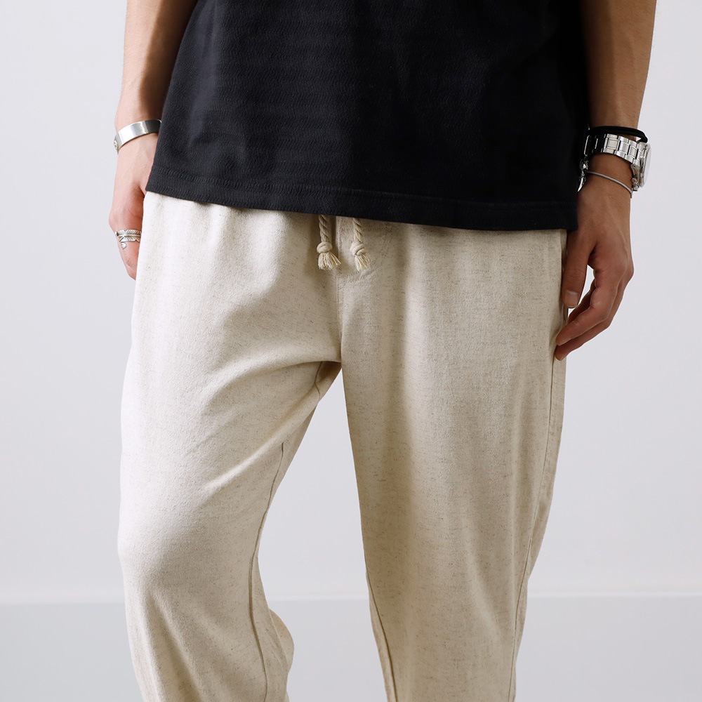 【BLUE PORT】RELAX LINEN EASY PANTSリラックス リネンイージーパンツ