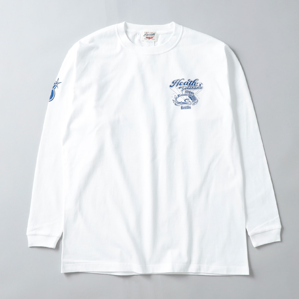 <10%OFF！ファミリーSALE！>◆HEATH（ヒース）横浜DeNAベイスターズ公認ライセンス オリジナルヘビーウェイトロンT 