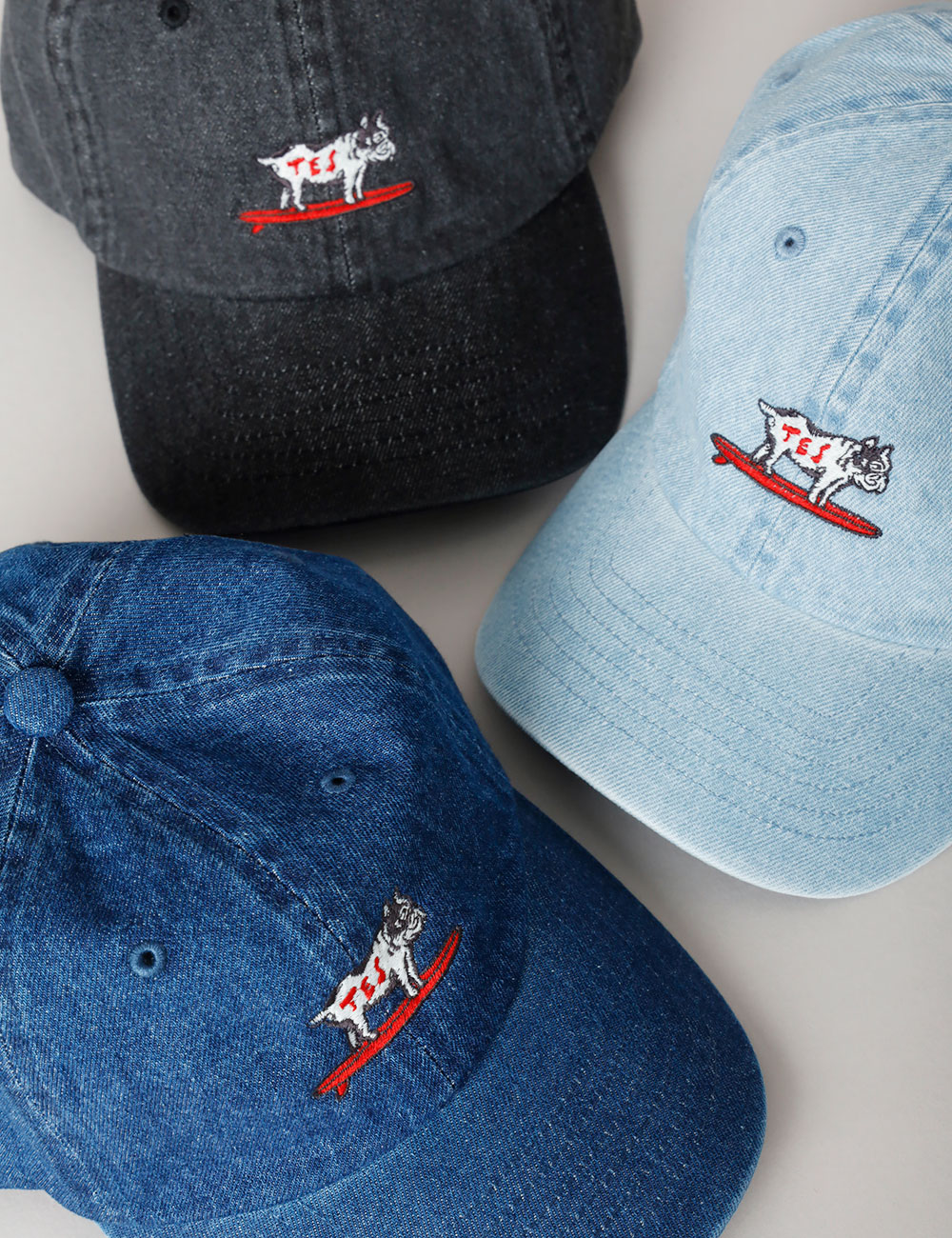 TES｜HUNTINGTON DENIM LOW CAP