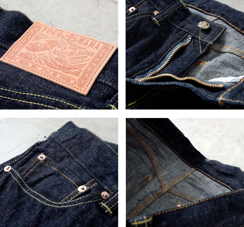 横濱デニム】TAPERED JEANS国産テーパードジーンズ｜アメカジ