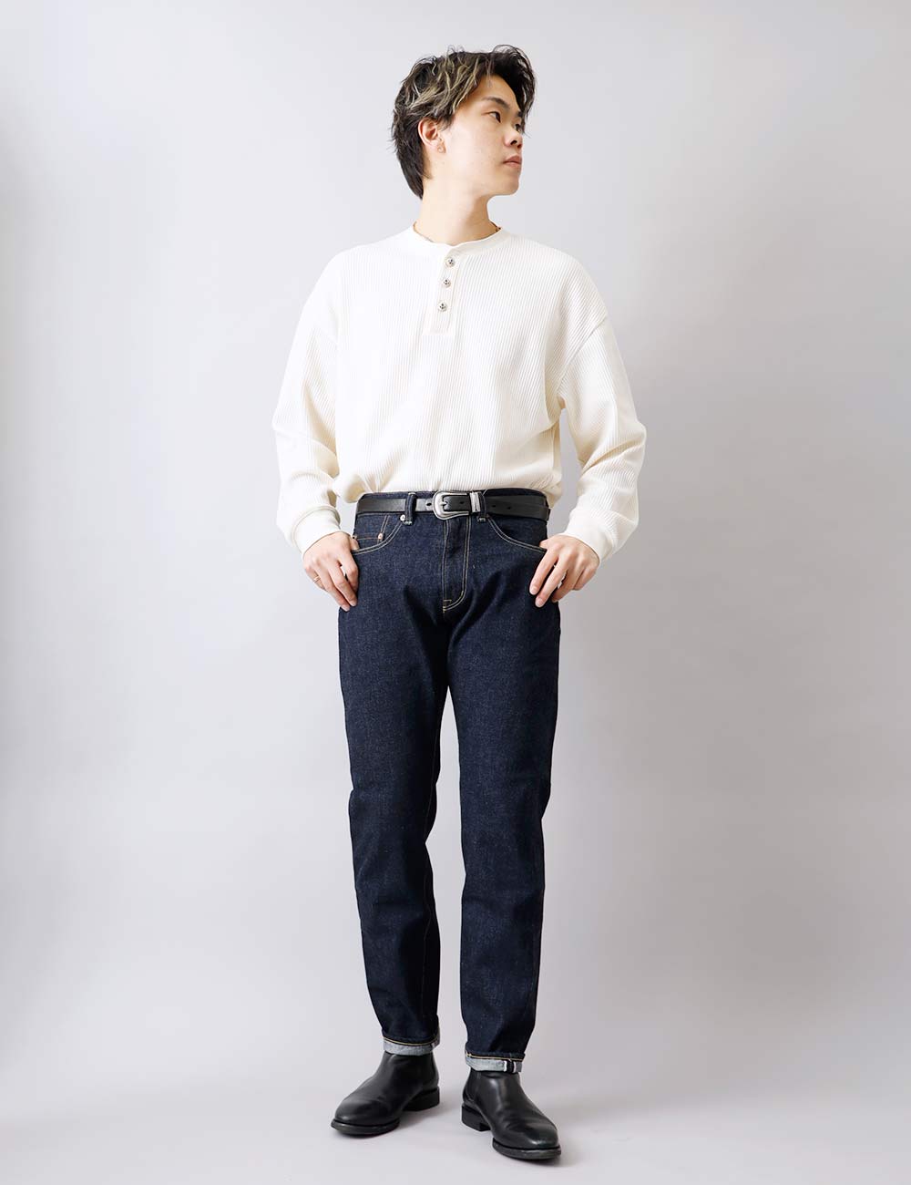横濱デニム】TAPERED JEANS国産テーパードジーンズ｜アメカジ