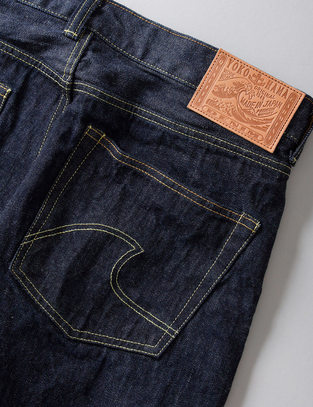 横濱デニム テーパードジーンズ