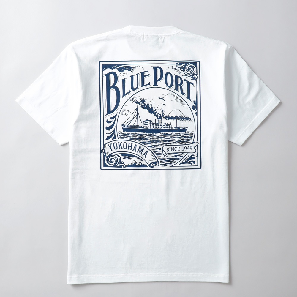 BLUE PORT(ブルーポート) オリジナルアートワーク ヘビーウエイトTシャツ