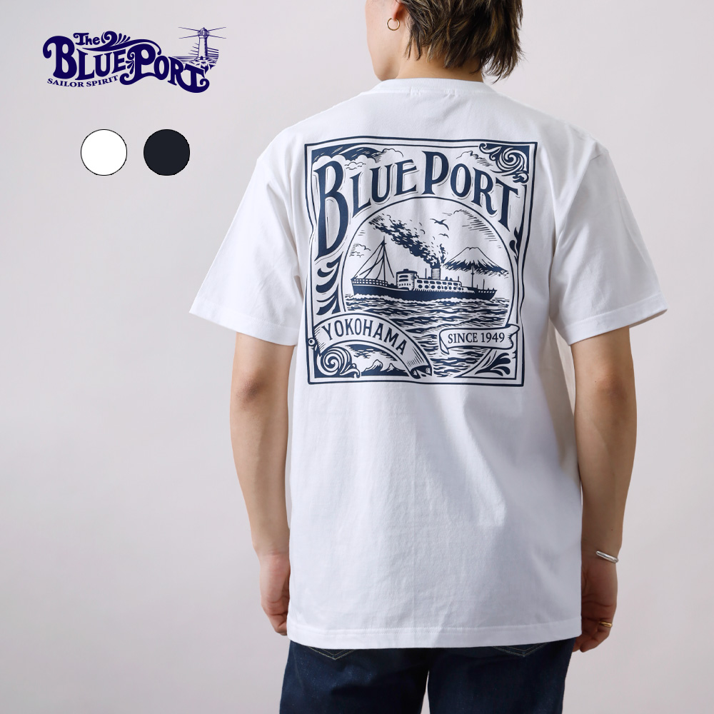 BLUE PORT(ブルーポート) オリジナルアートワーク ヘビーウエイトTシャツ