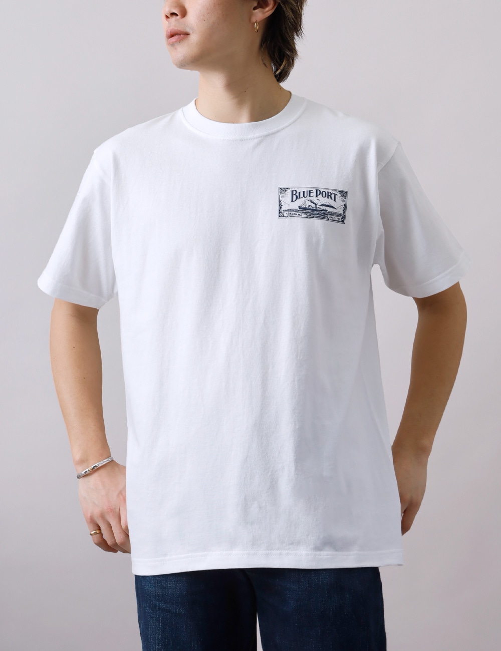 BLUE PORT(ブルーポート) オリジナルアートワーク ヘビーウエイトTシャツ