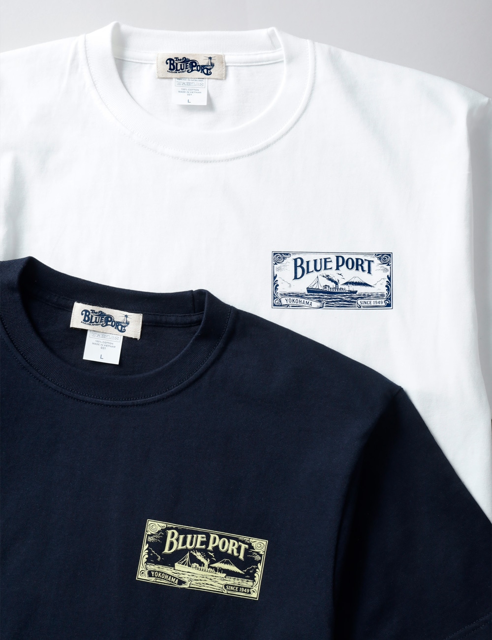BLUE PORT(ブルーポート) オリジナルアートワーク ヘビーウエイトTシャツ