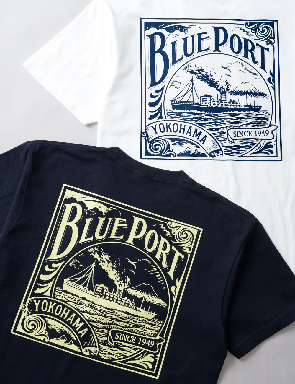 BLUE PORT(ブルーポート) オリジナルアートワーク ヘビーウエイトTシャツ