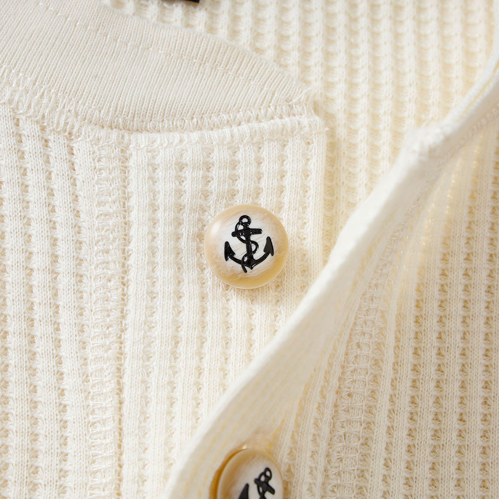 【BLUEPORT】HENLY NECK LIGHT THERMAL L/S 長袖