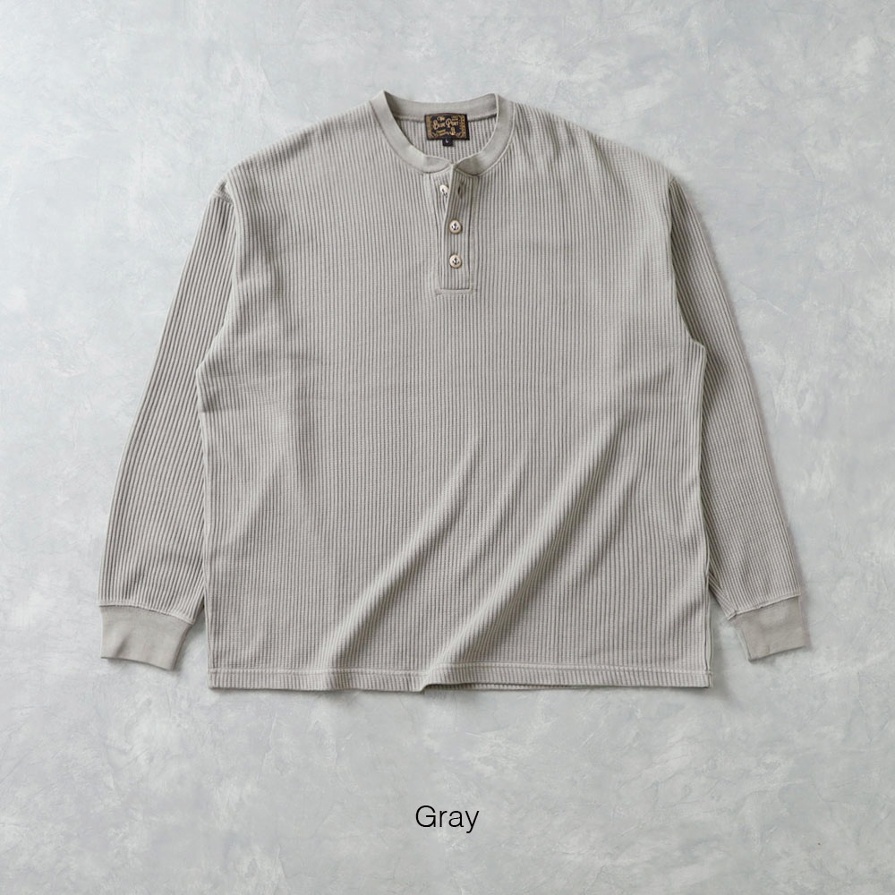 【BLUEPORT】HENLY NECK LIGHT THERMAL L/S 長袖