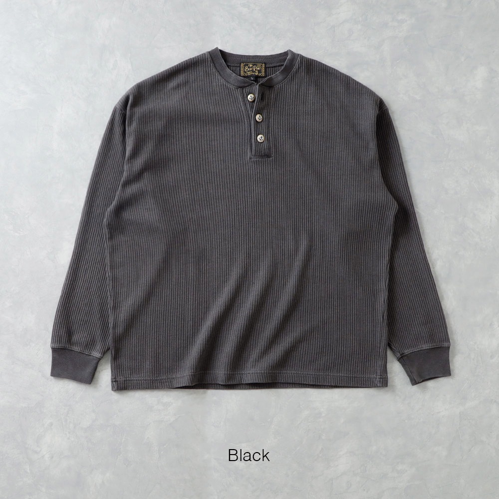 【BLUEPORT】HENLY NECK LIGHT THERMAL L/S 長袖