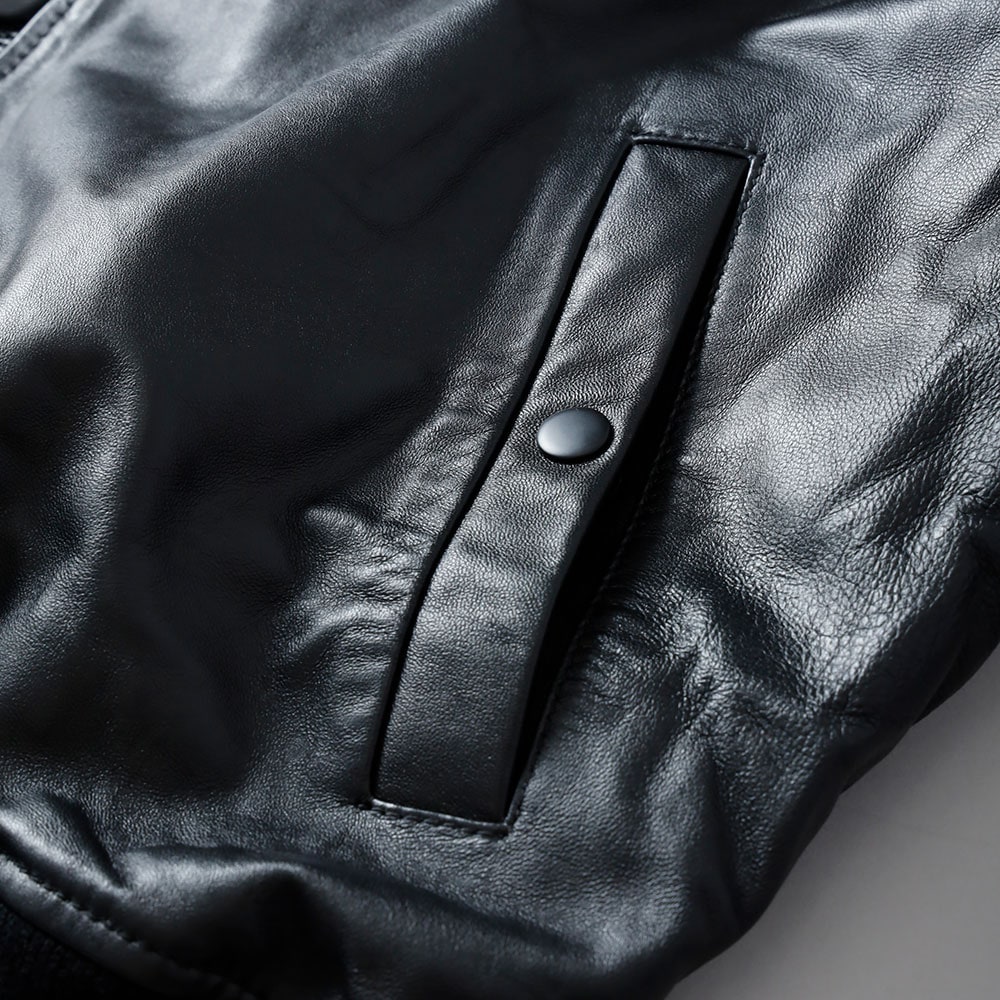 Alpha Industries（アルファインダストリーズ）MA-1 NAPPA LEATHER